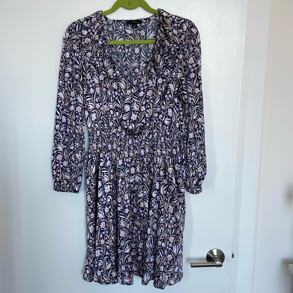 J crew floral dress